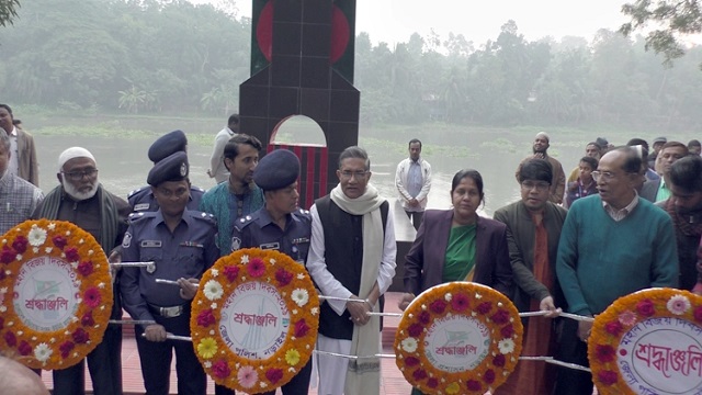 নড়াইলে বর্ণাড্য আয়োজনে মহান জাতীয় দিবস পালন